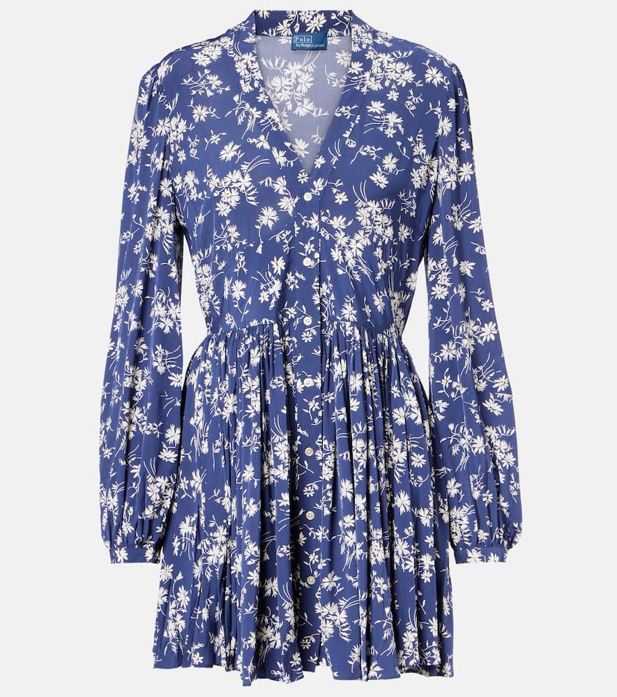 polo ralph lauren floral minidress