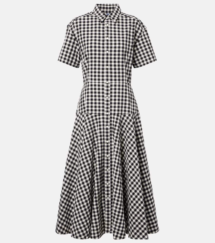 polo ralph lauren gingham cotton shirt dress