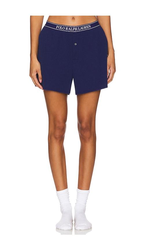 polo ralph lauren intimates boxer short in navy.