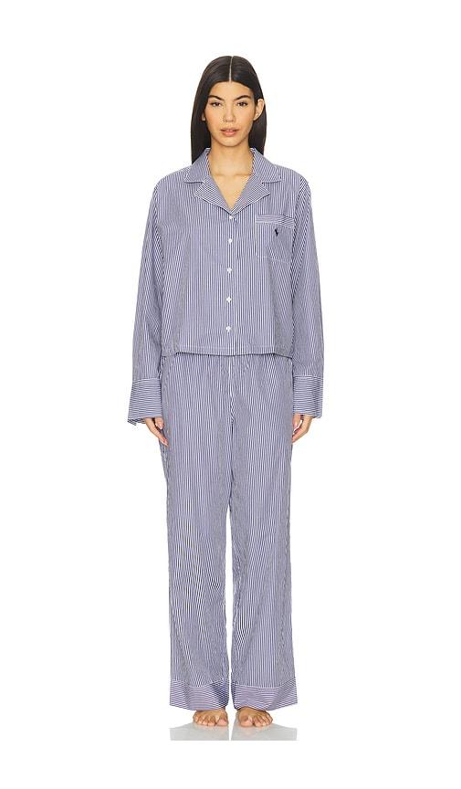 polo ralph lauren intimates core pj set 23 in navy.