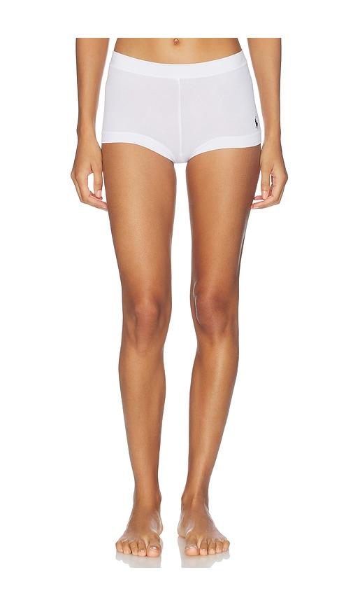 polo ralph lauren intimates girl short 3pack in black.