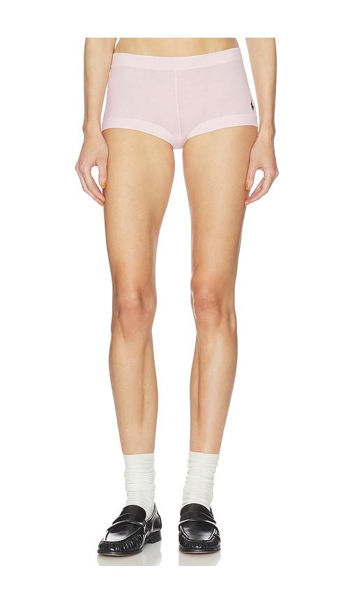 polo ralph lauren intimates girl short in rose.