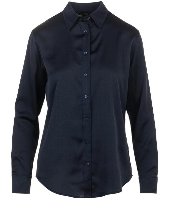 polo ralph lauren jamelko long sleeve button front shirt