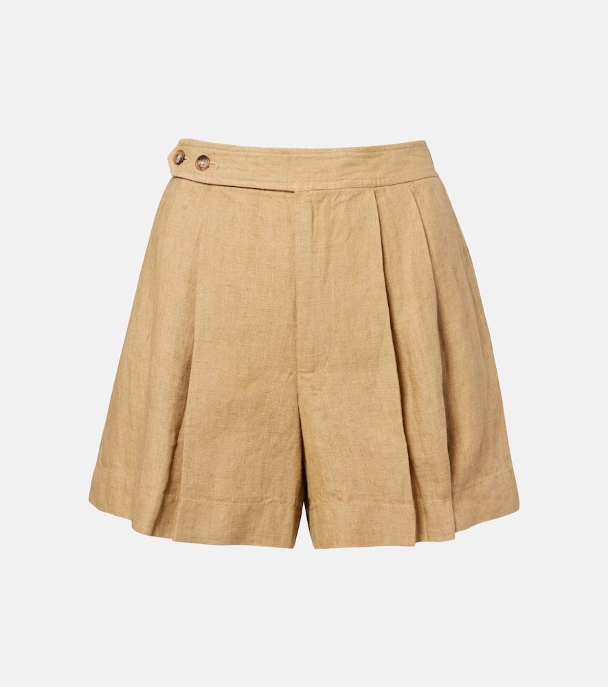 polo ralph lauren linen shorts