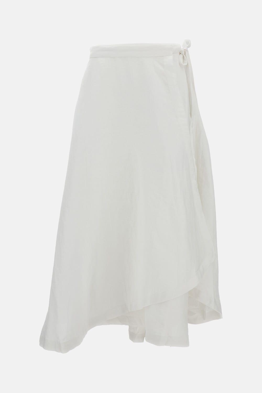 polo ralph lauren linen wrap skirt