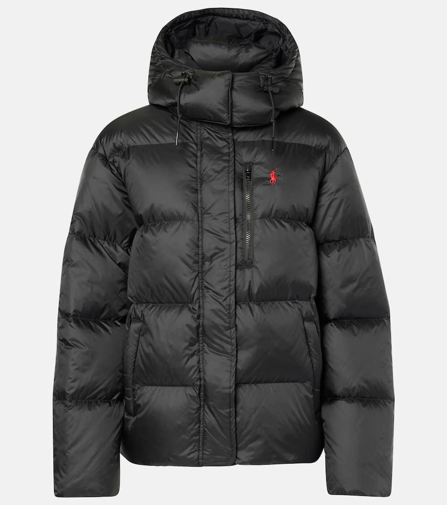 polo ralph lauren logo down jacket