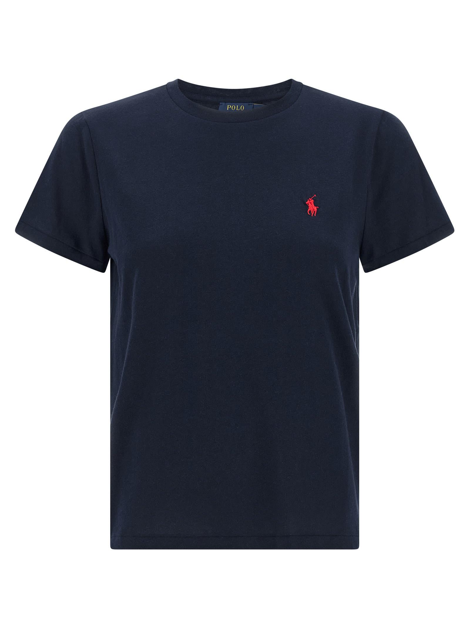 polo ralph lauren logo embroidery t-shirt