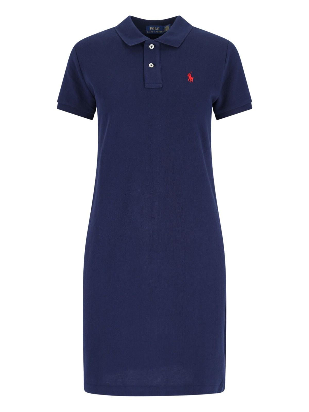 polo ralph lauren logo mini dress