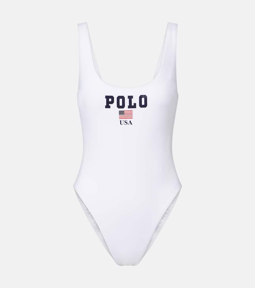 polo ralph lauren logo swimsuit
