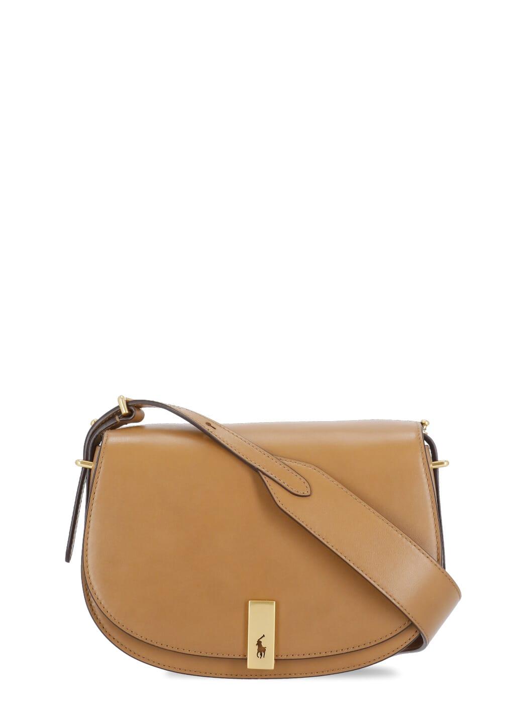 polo ralph lauren mini saddle shoulder bag