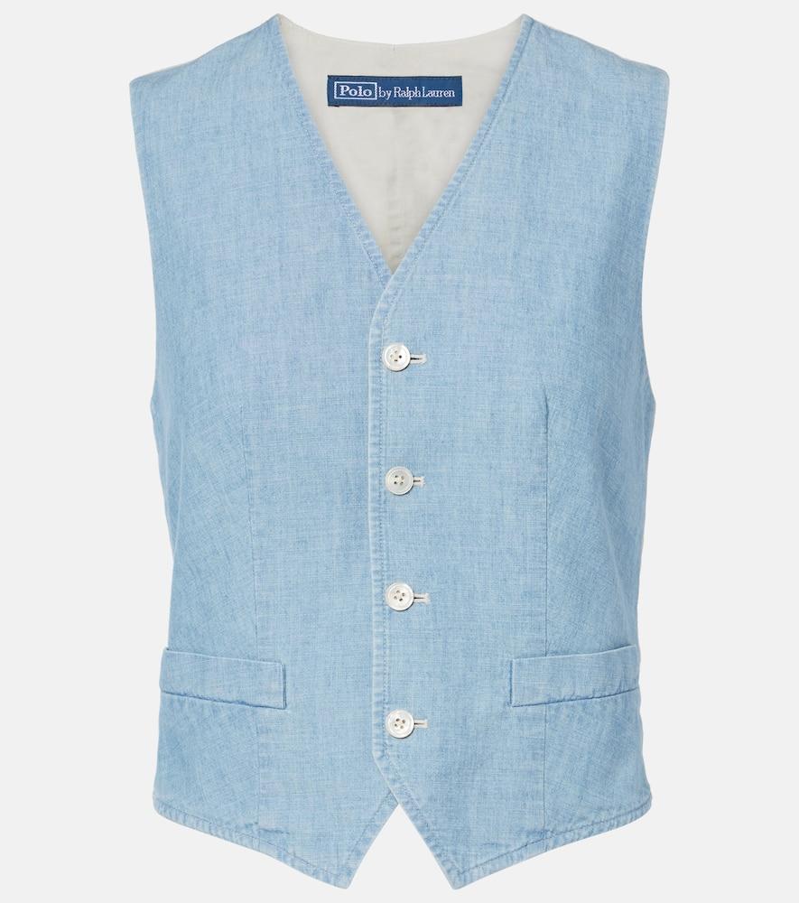 polo ralph lauren pauline cotton vest
