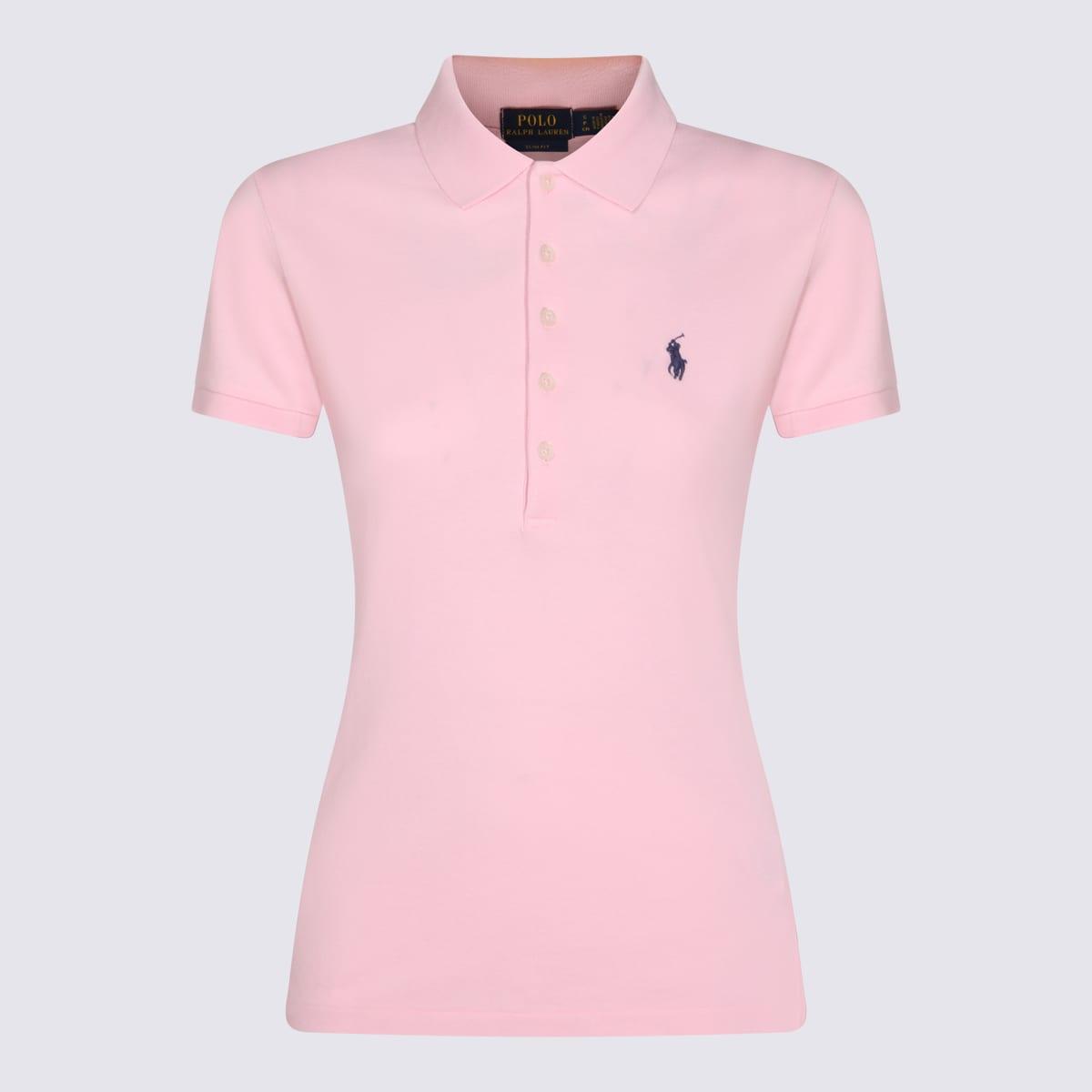 polo ralph lauren pink cotton polo shirt
