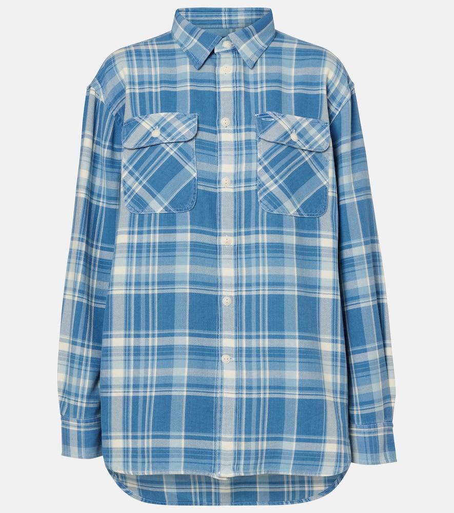 polo ralph lauren plaid cotton twill shirt