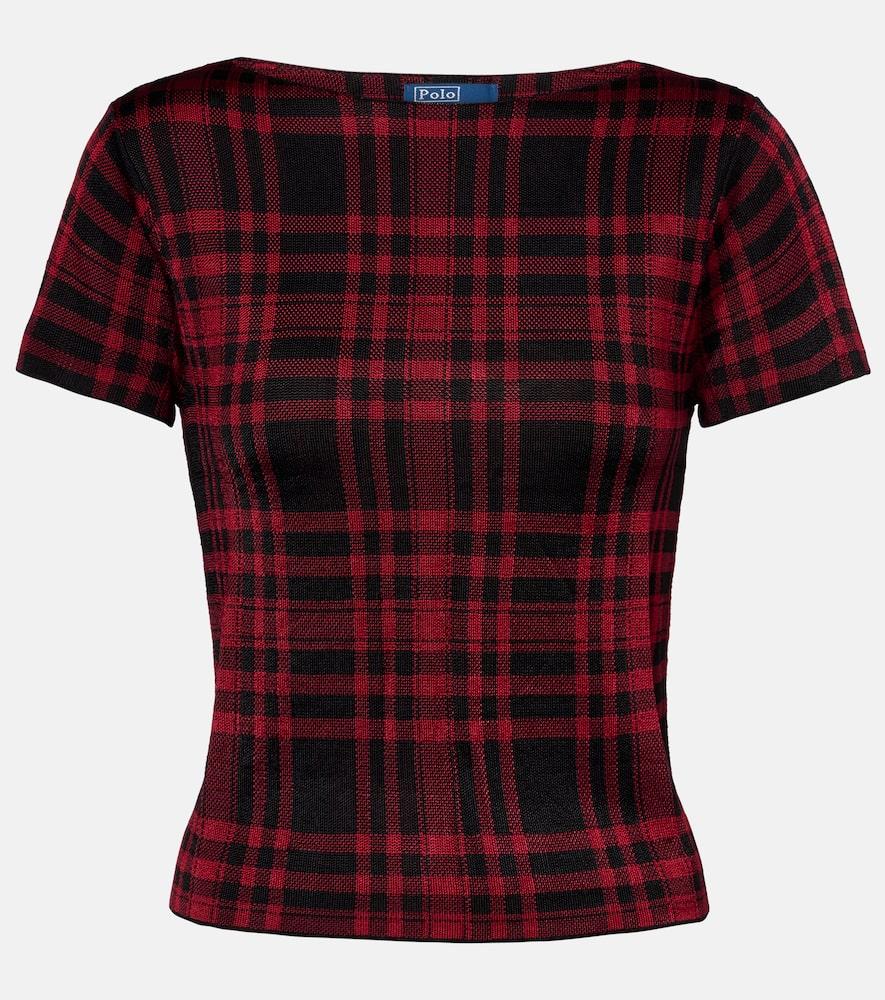 polo ralph lauren plaid top