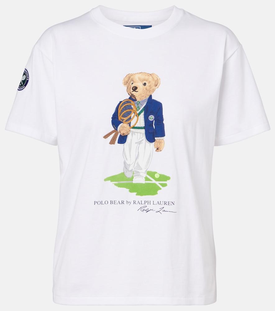 polo ralph lauren polo bear cotton jersey t