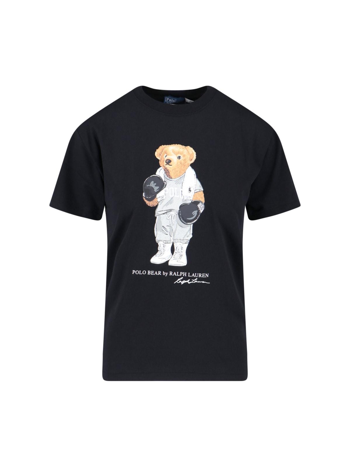 polo ralph lauren printed cotton t-shirt