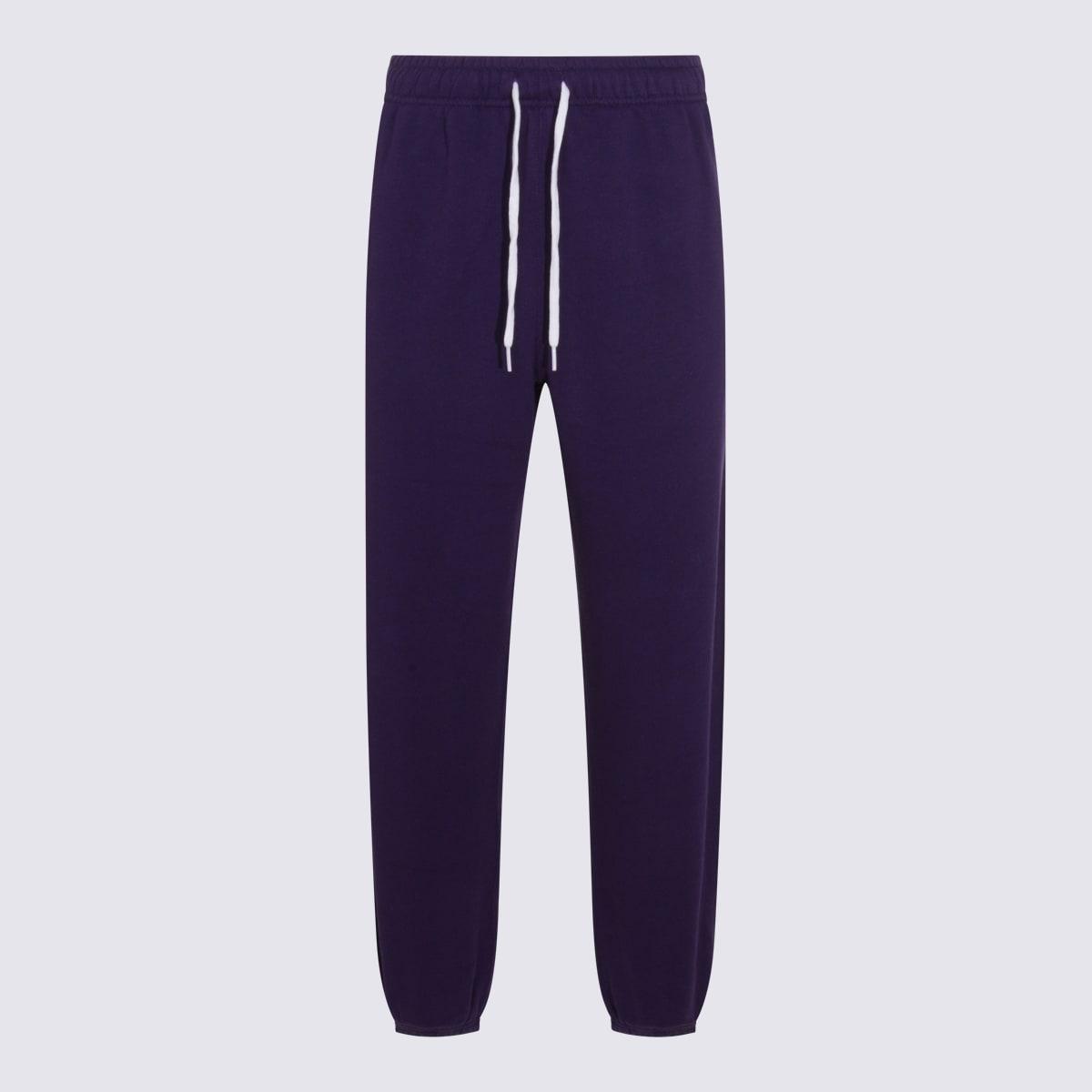 polo ralph lauren purple cotton pants