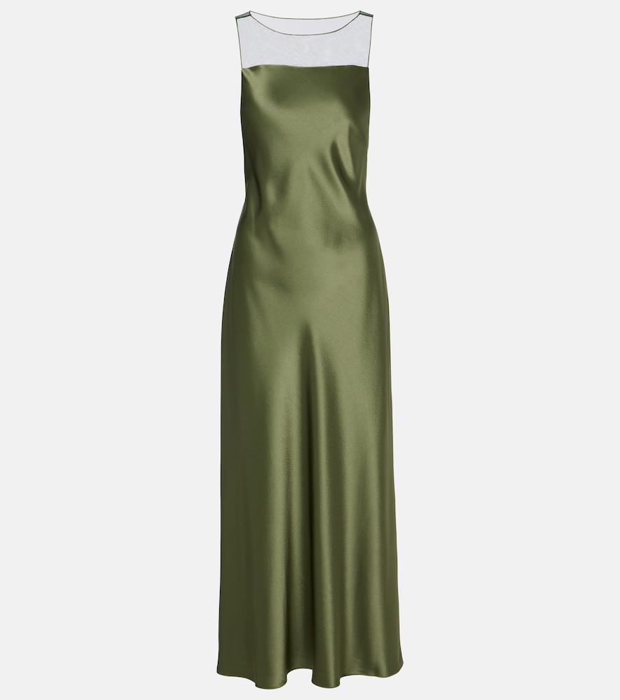 polo ralph lauren satin gown