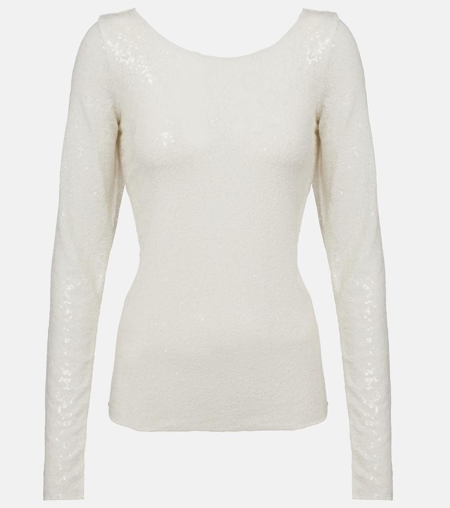 polo ralph lauren sequined jersey t