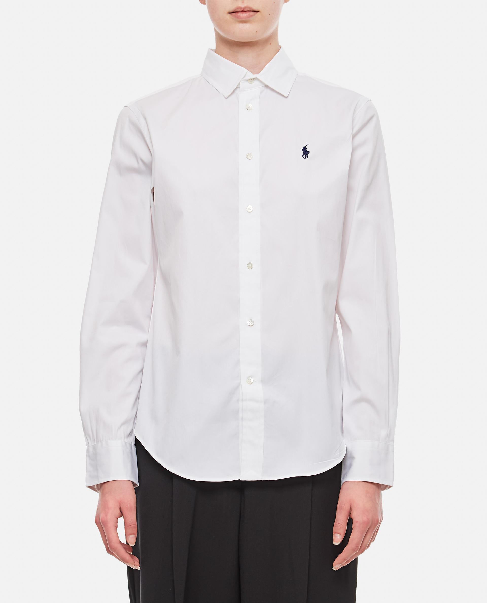 polo ralph lauren shirts white - women