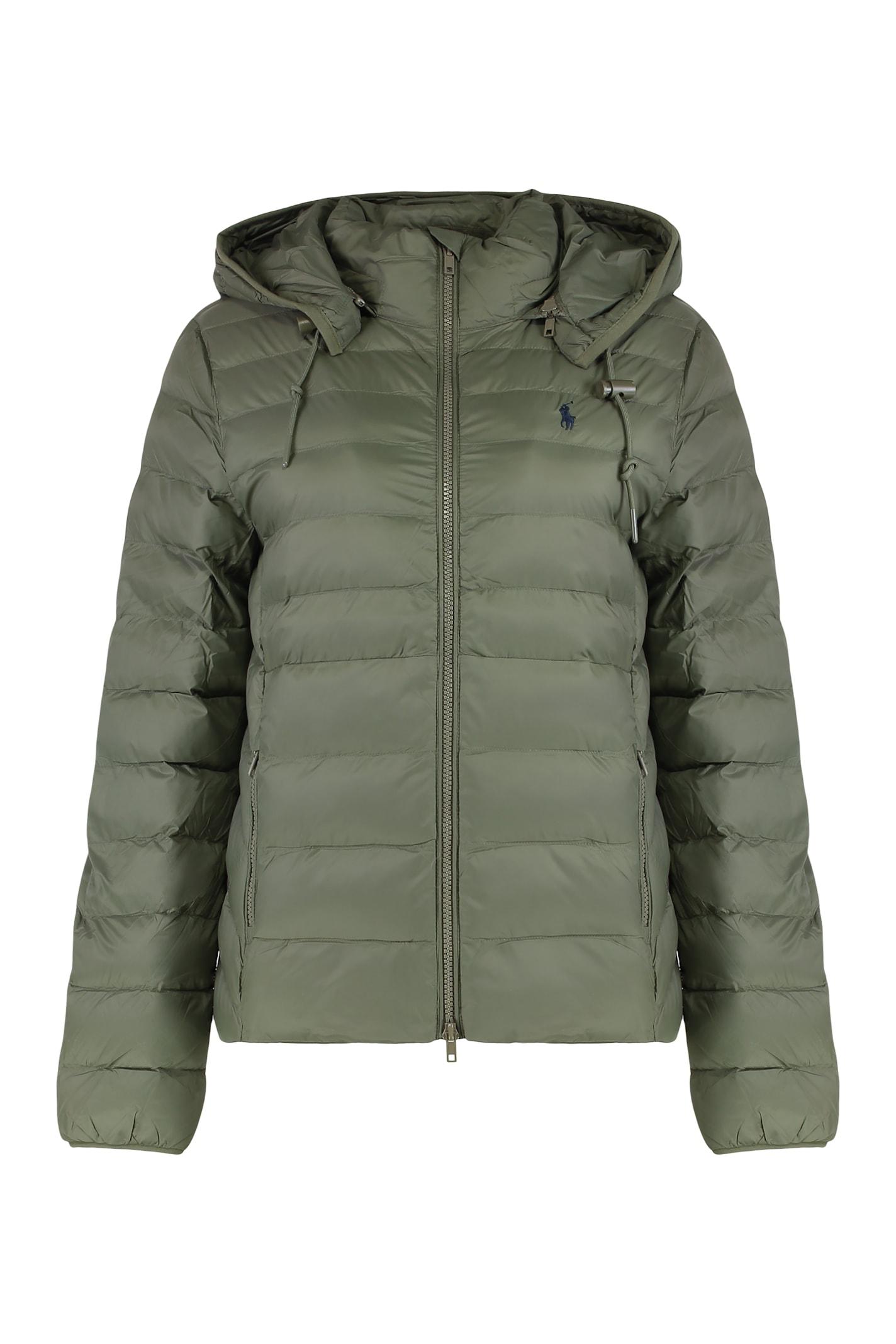 polo ralph lauren short jacket with hood