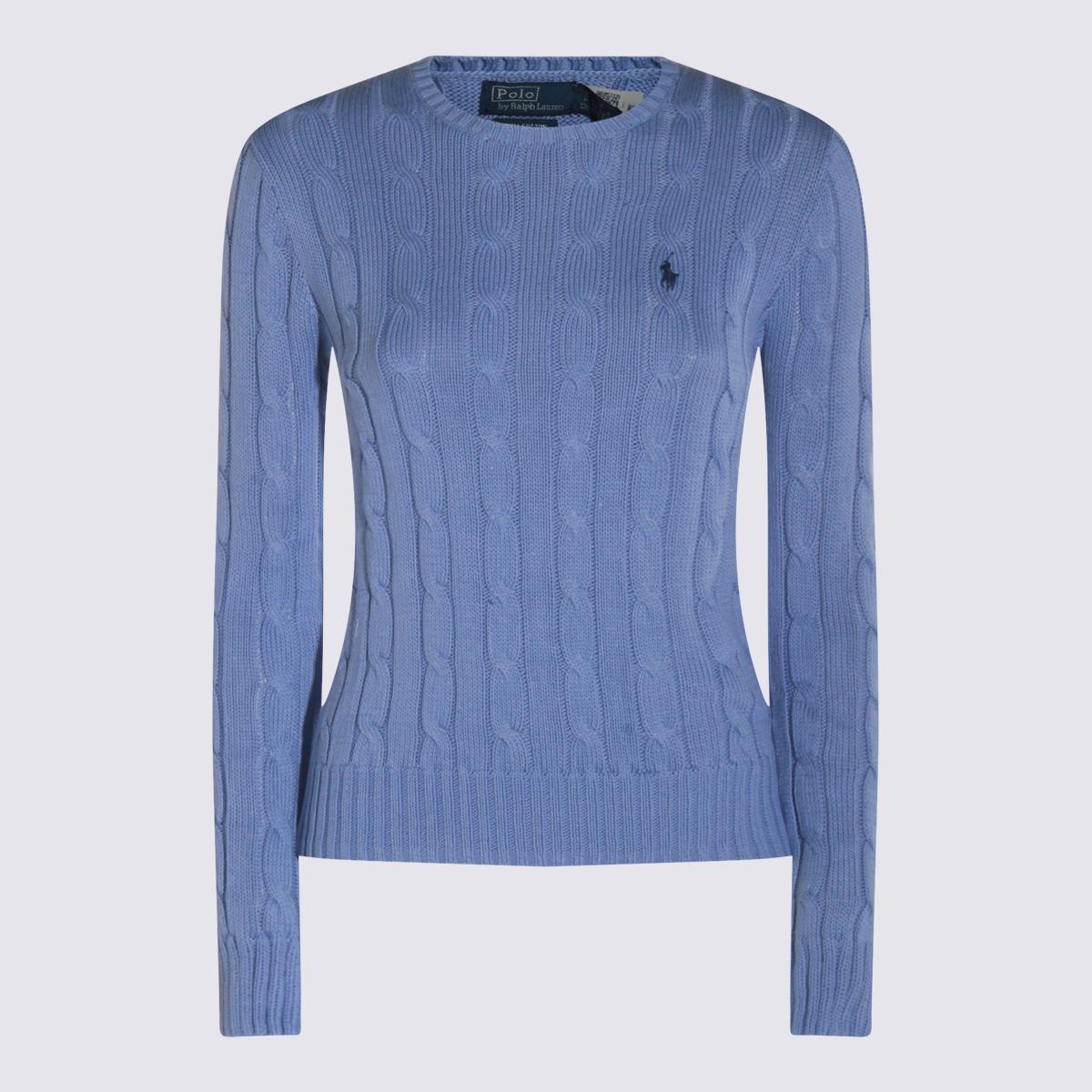 polo ralph lauren sweaters blue _100 % co - women