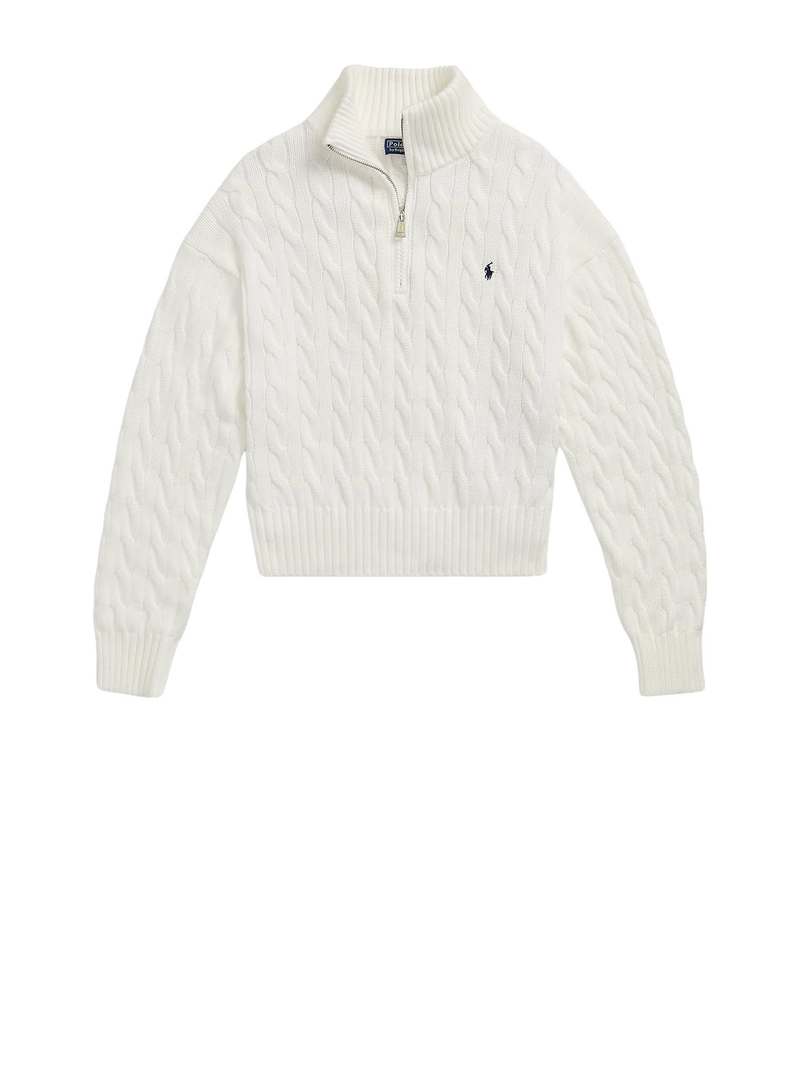 polo ralph lauren sweaters white
