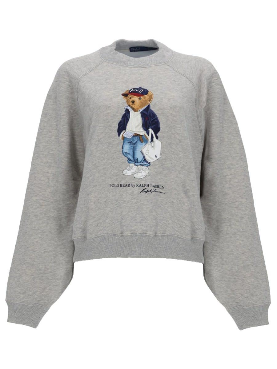 polo ralph lauren sweatshirt with print
