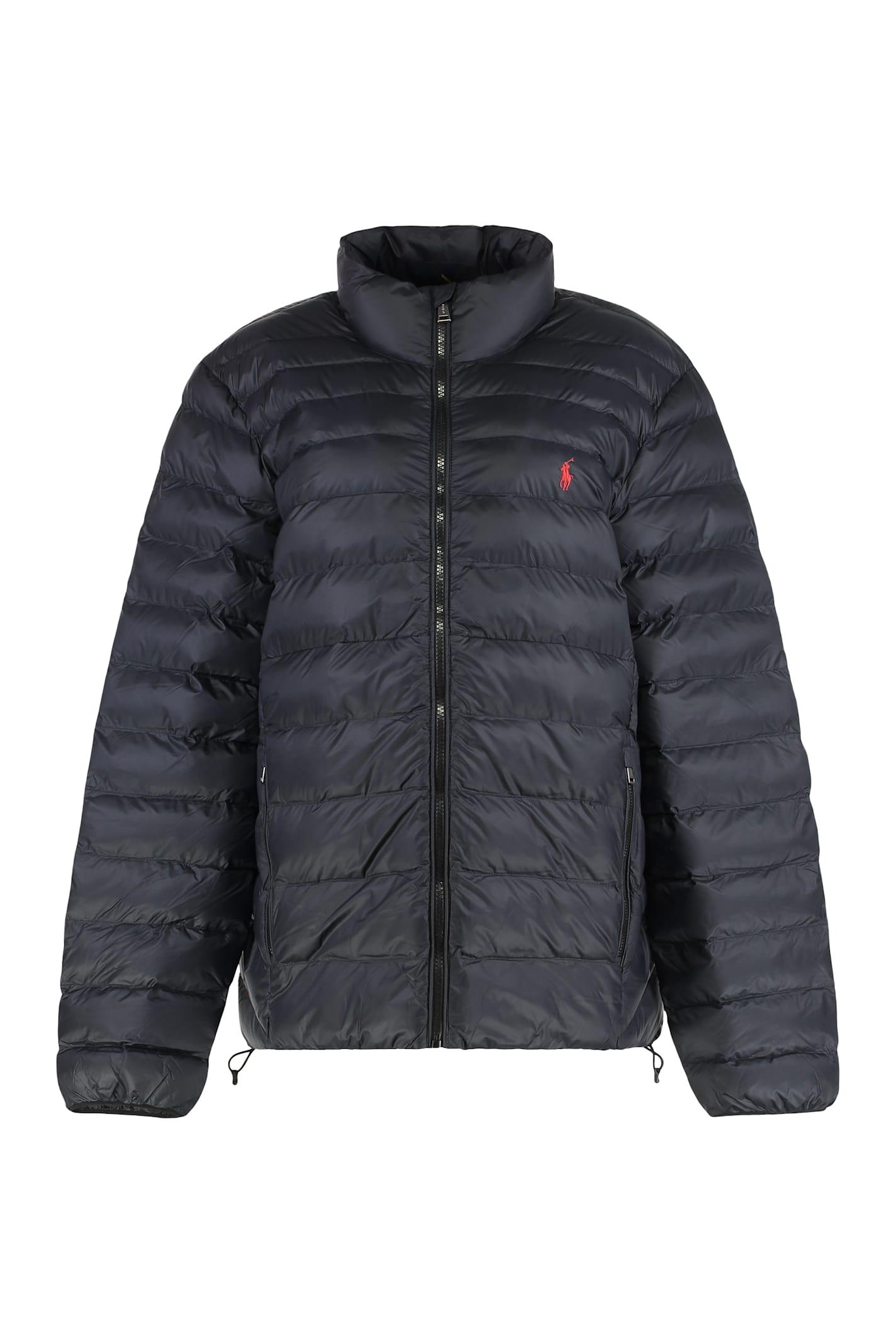 polo ralph lauren technical fabric down jacket