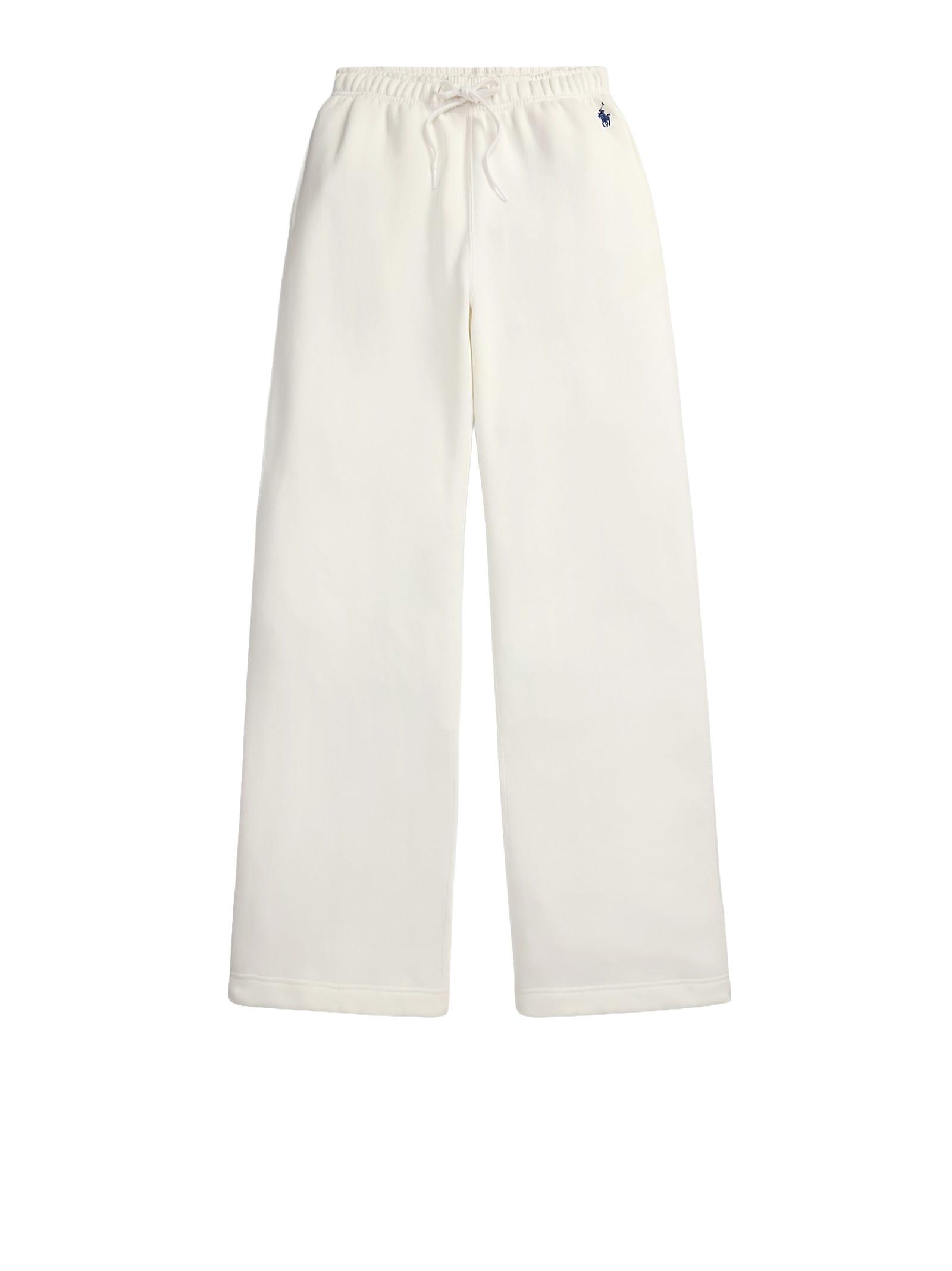 polo ralph lauren trousers white
