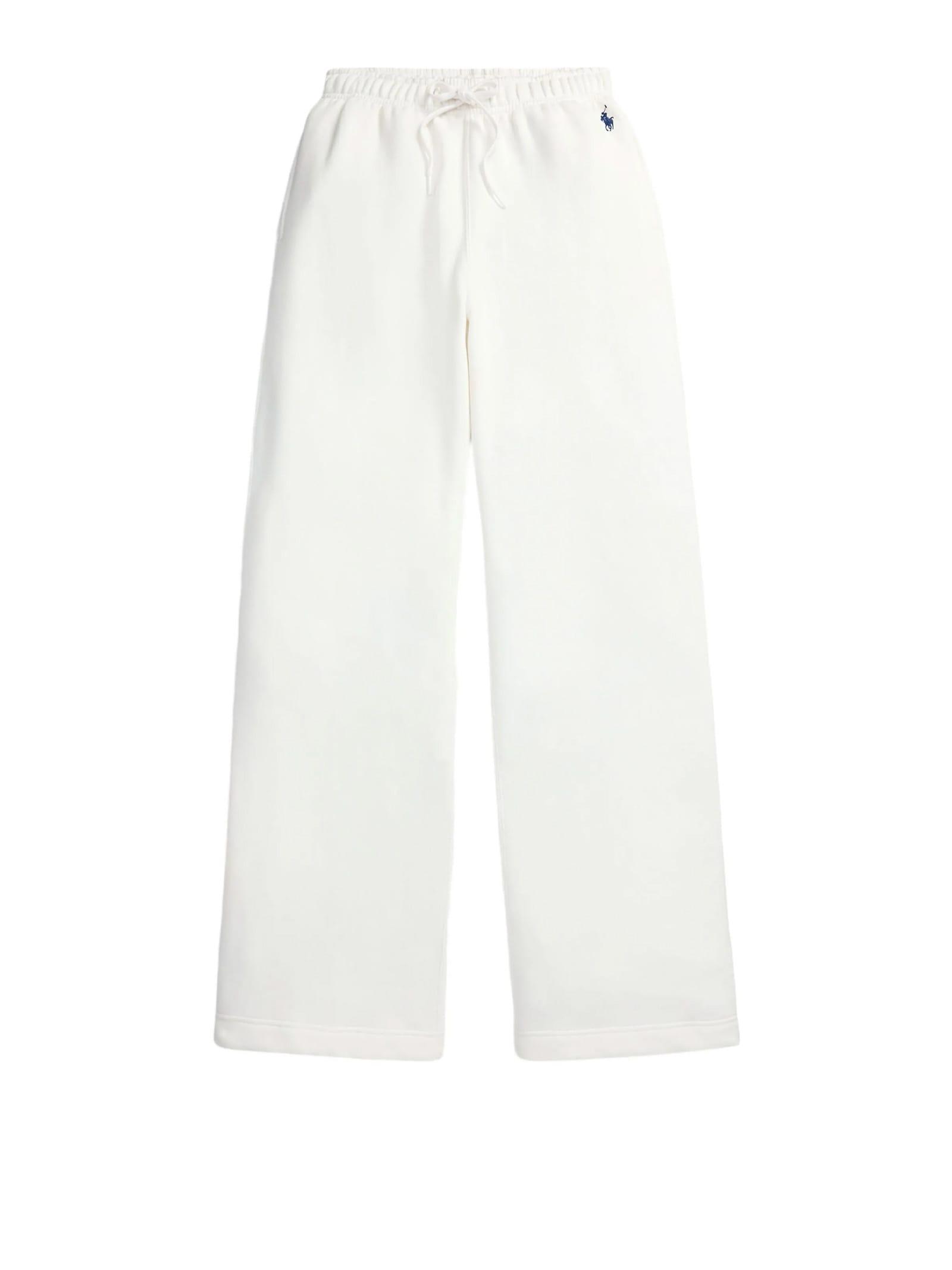 polo ralph lauren trousers white