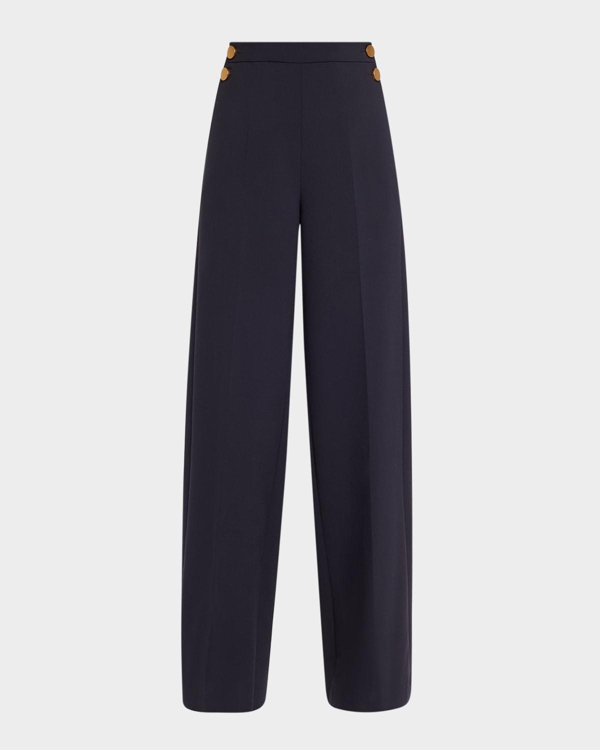 polonia sailor wide-leg pants