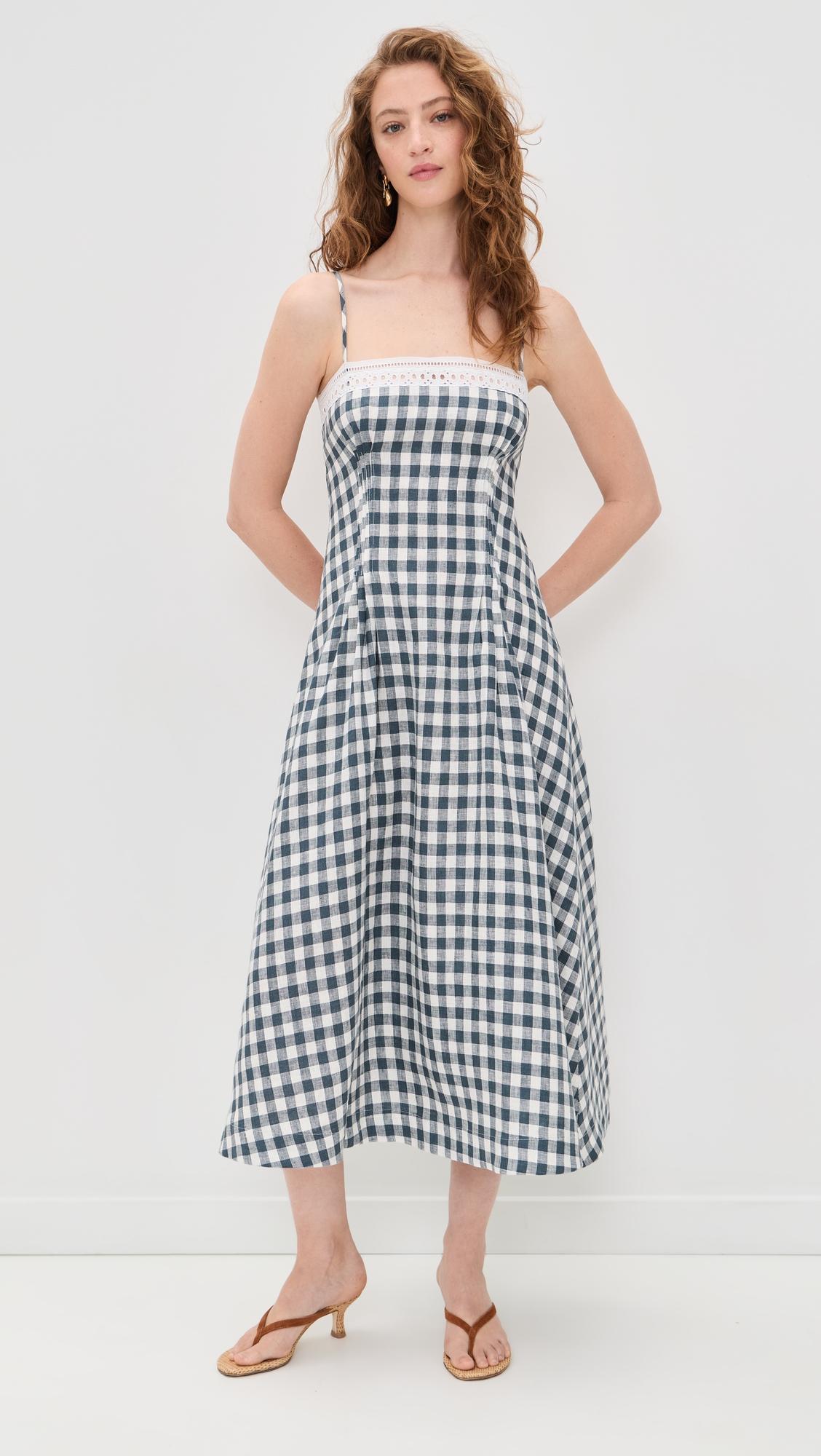 pomona linen dress