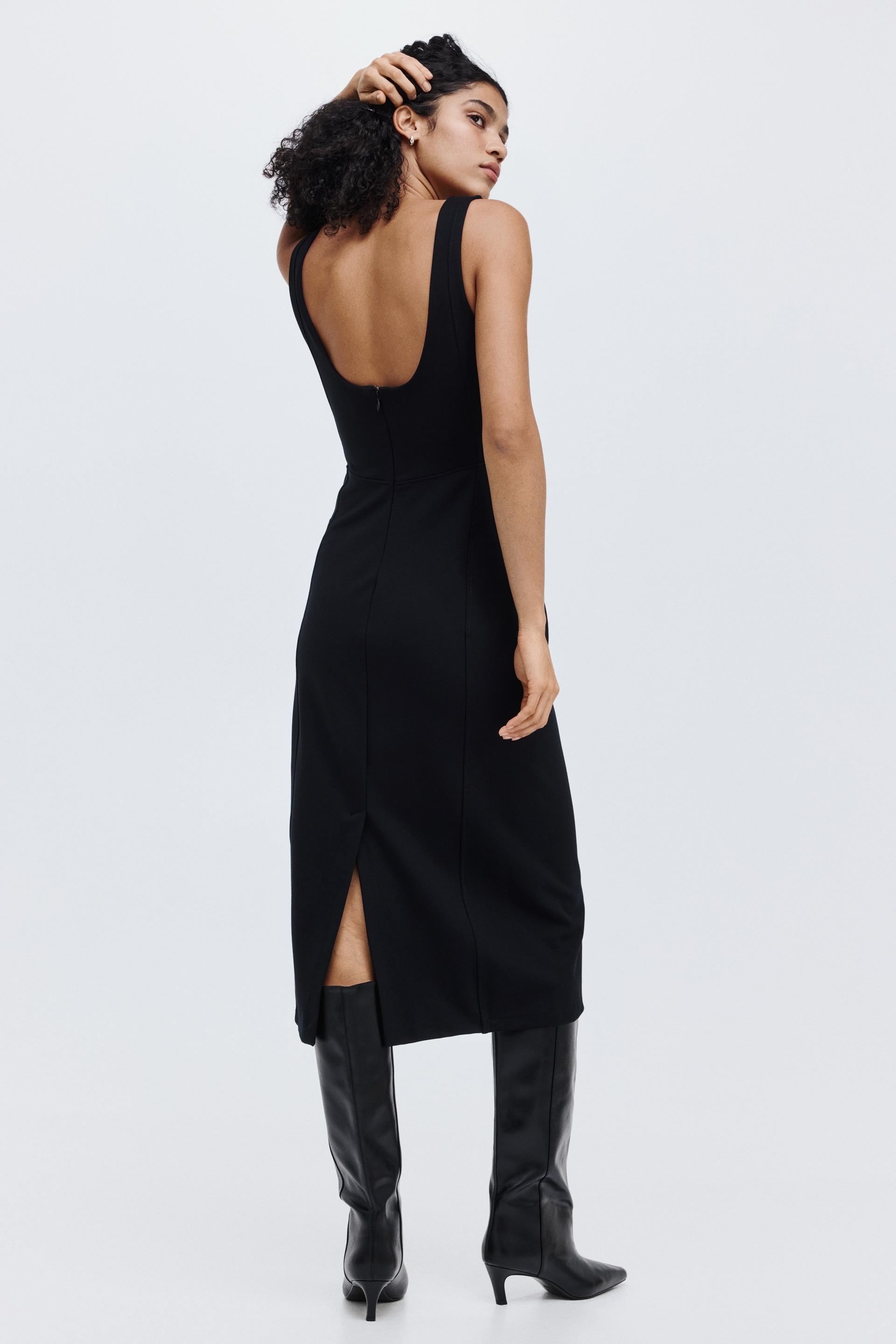 ponte jersey dress