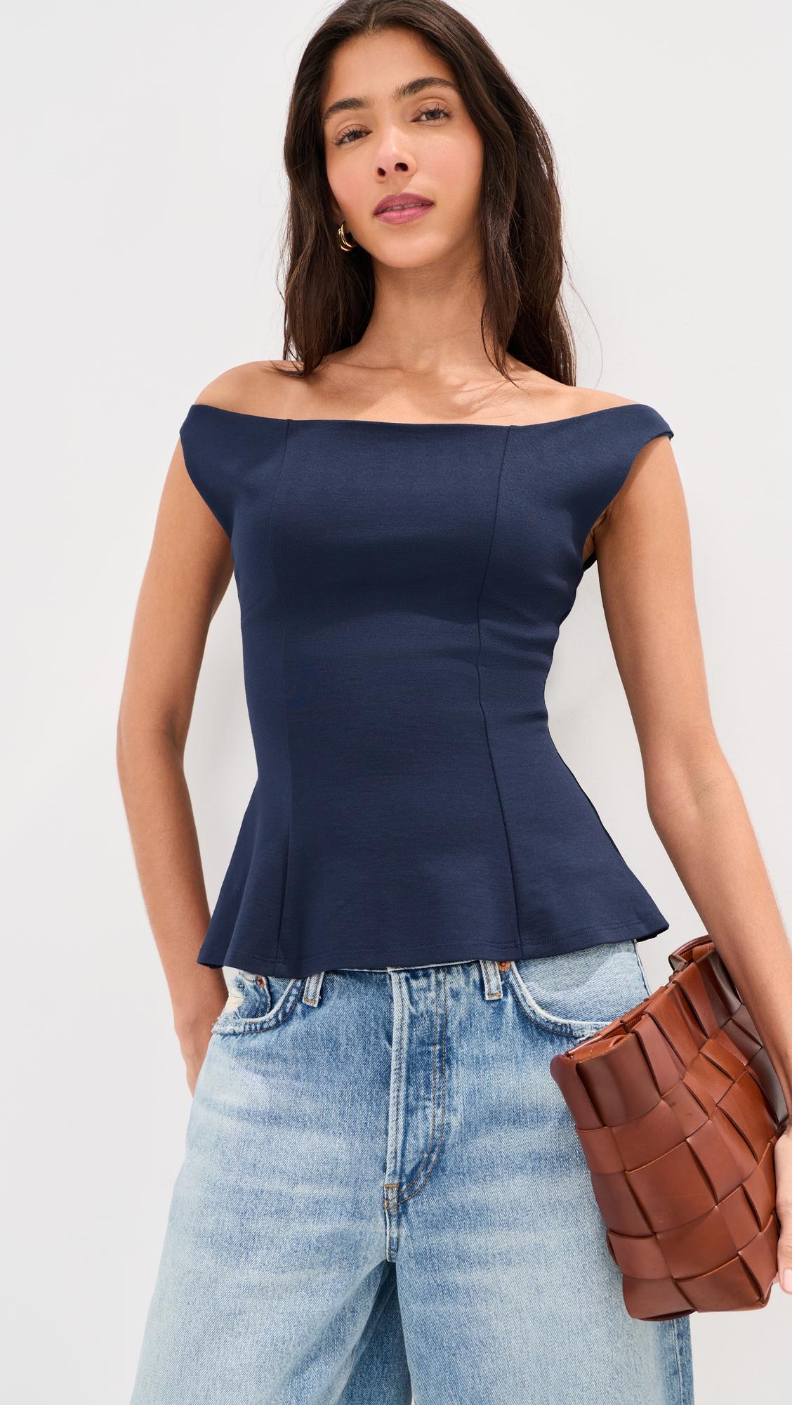 ponte off shoulder top