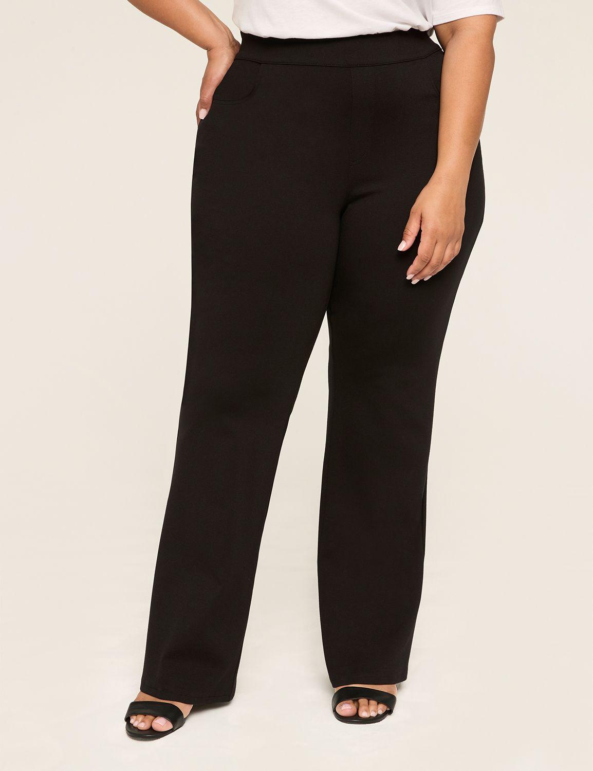 ponte pull-on boot pant