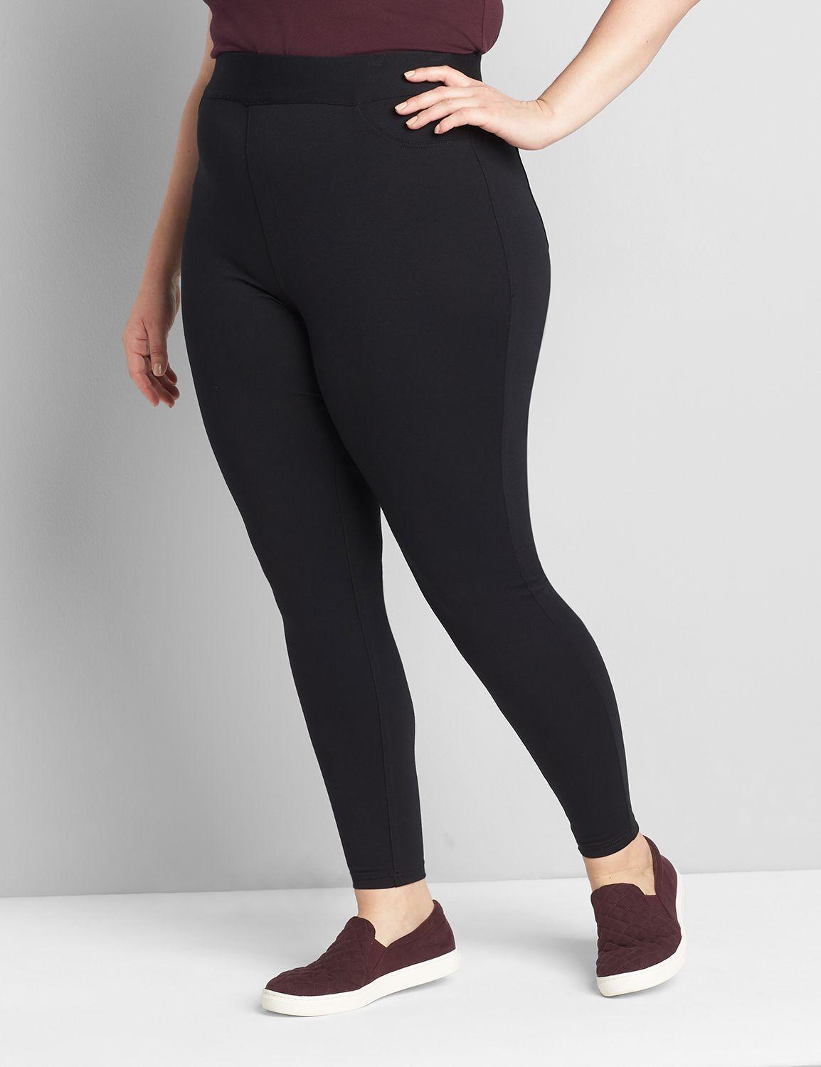 ponte pull-on high-rise legging