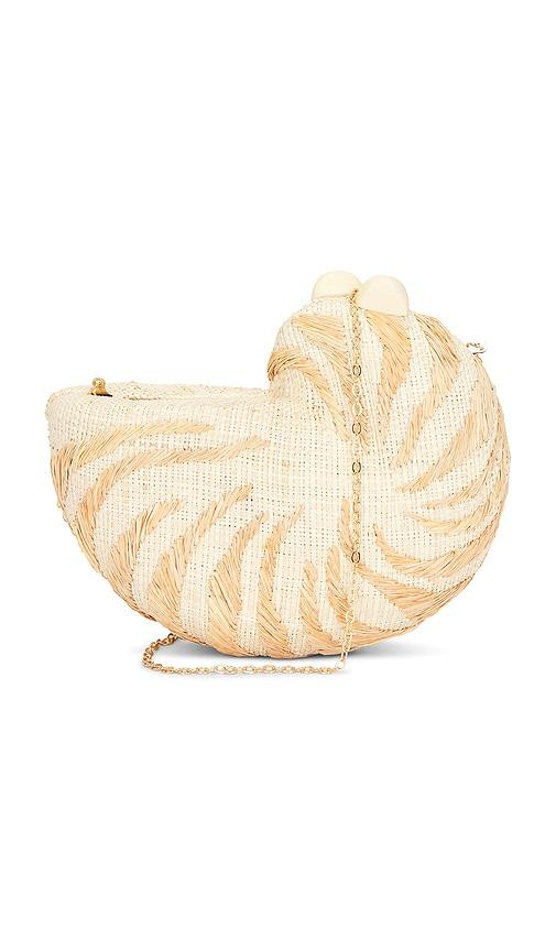 poolside the anna clutch in neutral.