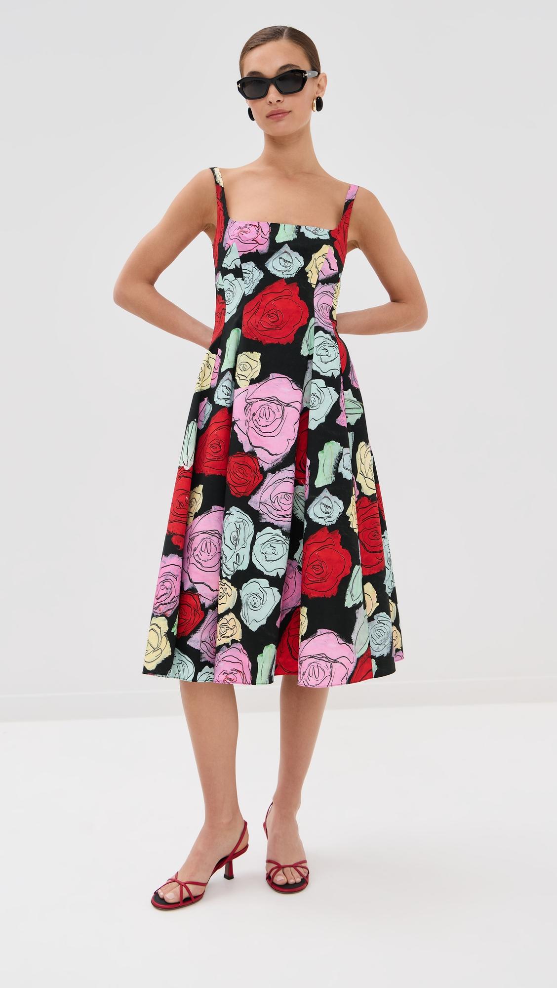 poplin balloon dress