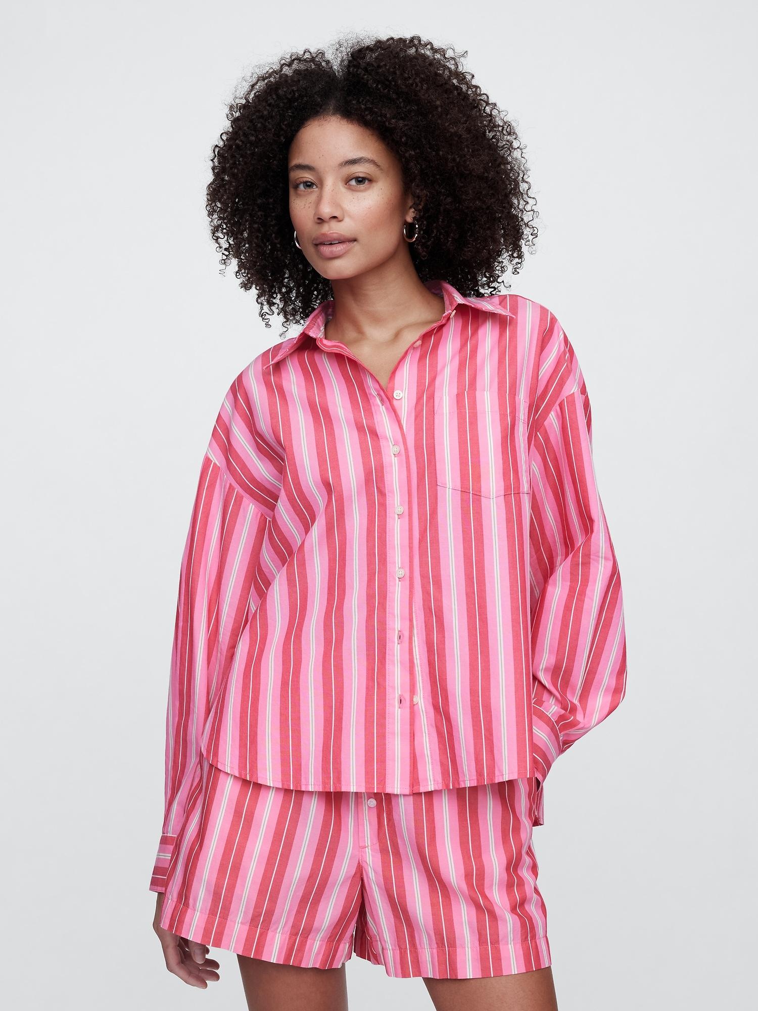 poplin big shirt