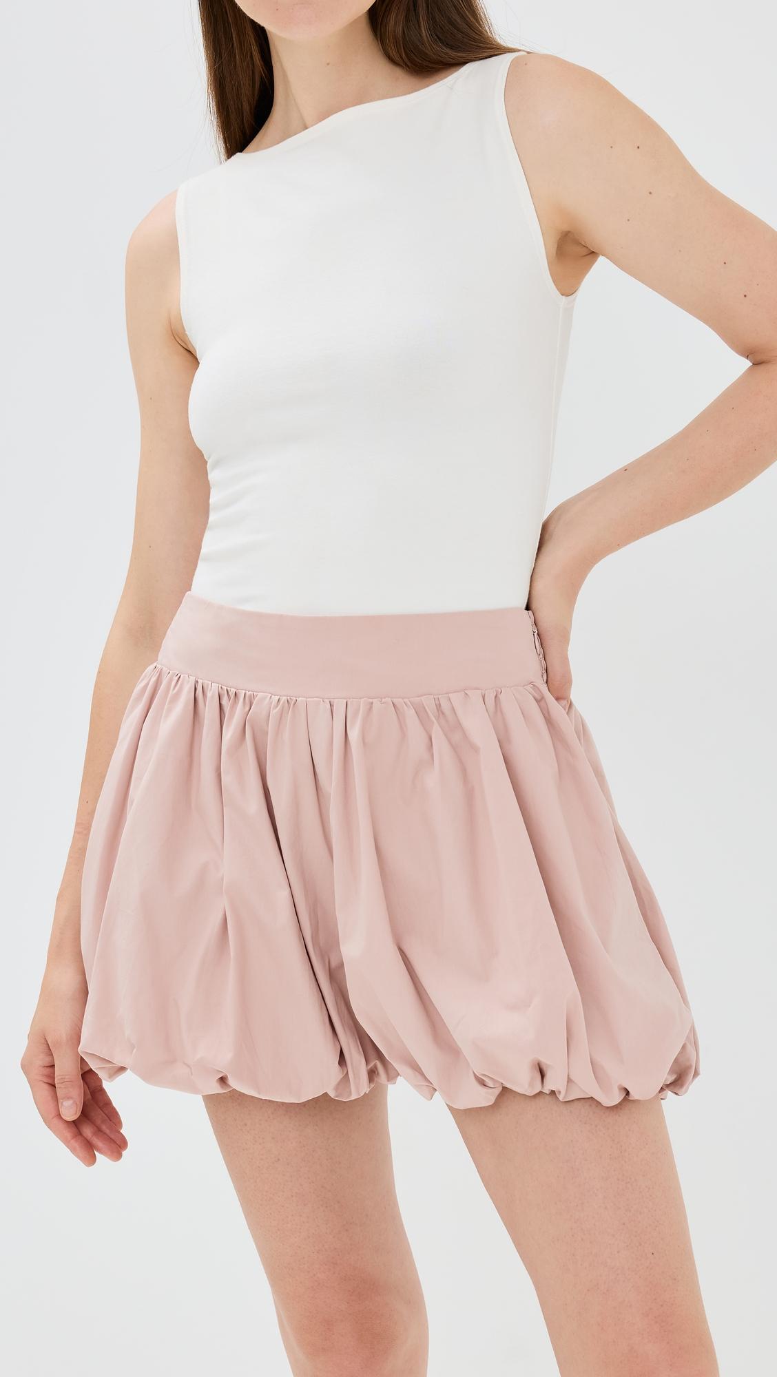 poplin bubble shorts