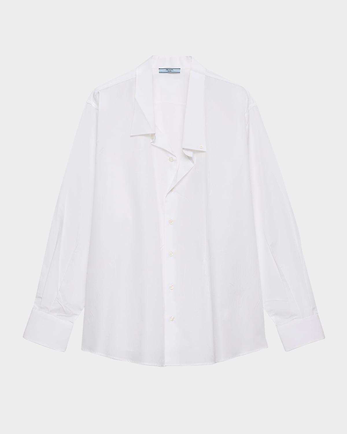 poplin button-down shirt