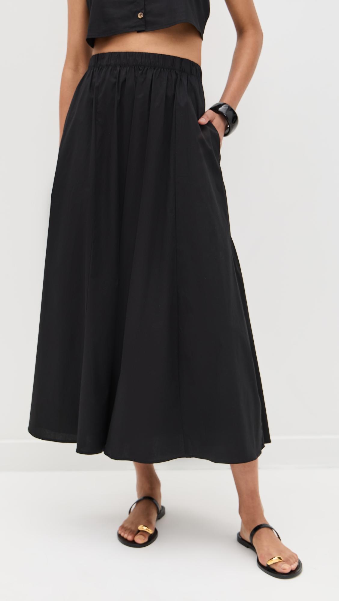 poplin martha skirt