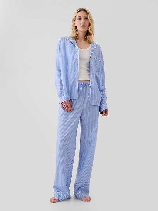 poplin pj pants