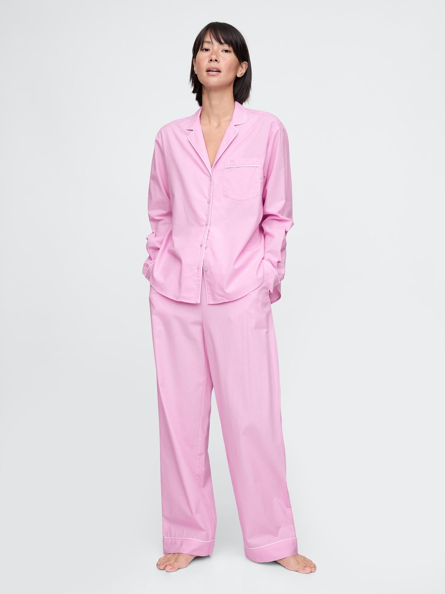 poplin pj pants