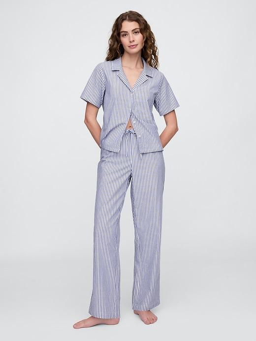 poplin pj pants