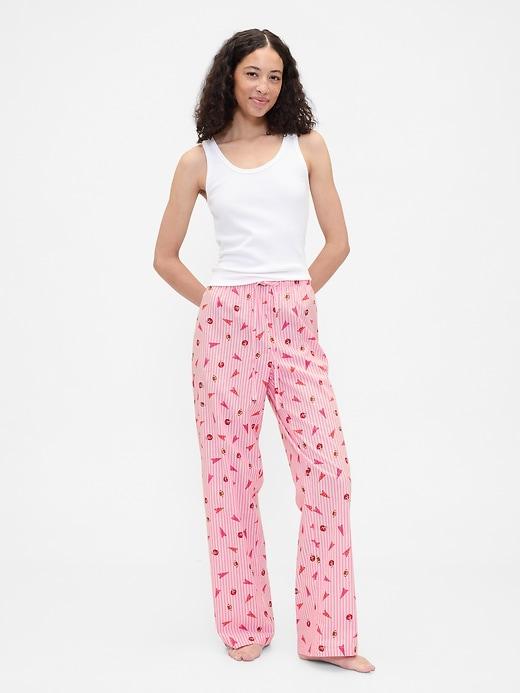 poplin pj pants