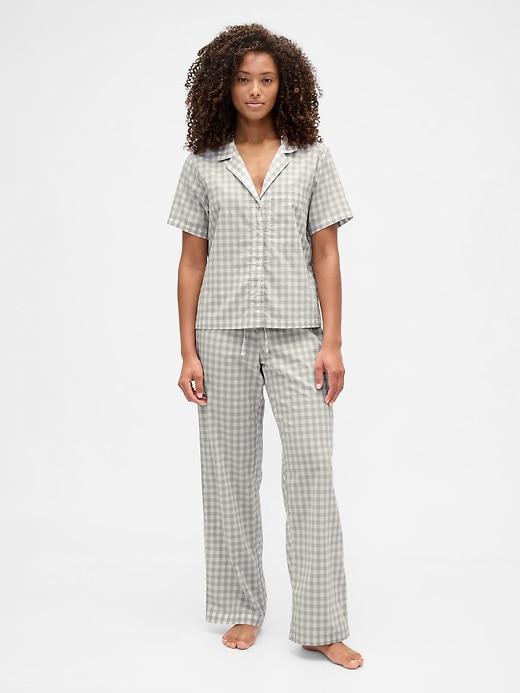 poplin pj pants