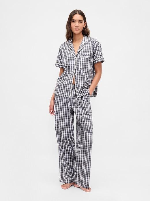 poplin pj pants