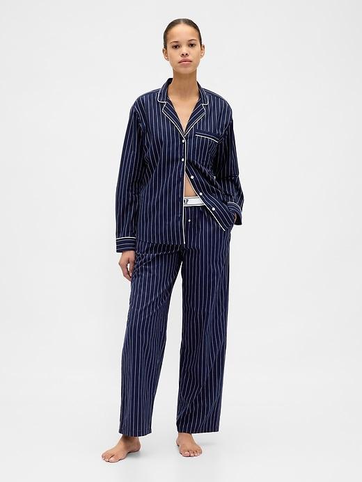 poplin pj pants